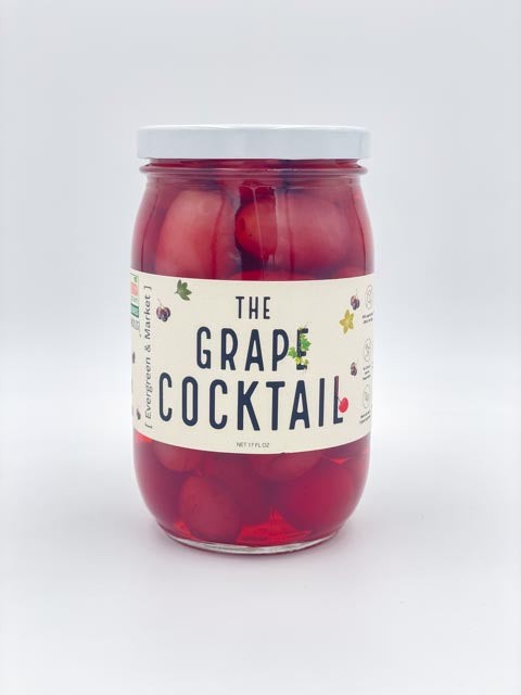 The Grape Cocktail - Pickled Grapes