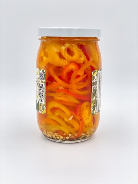 The Sweet Italian Pepper - Mild and Garlicky Pickled Peppers