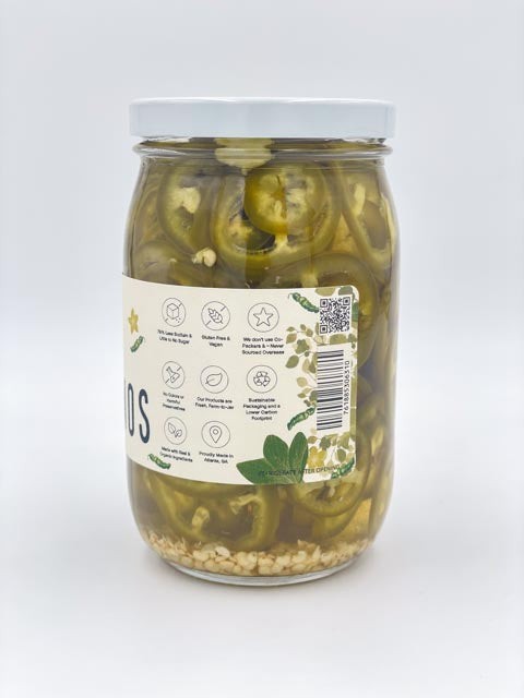 The Jalapeños - Fresh and Spicy Pickled Jalapeños