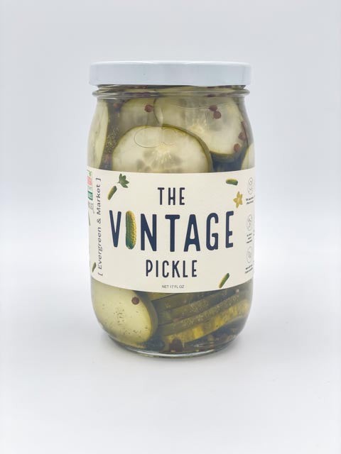 Classic Vintage Pickles - Timeless Flavor in a Glass Jar