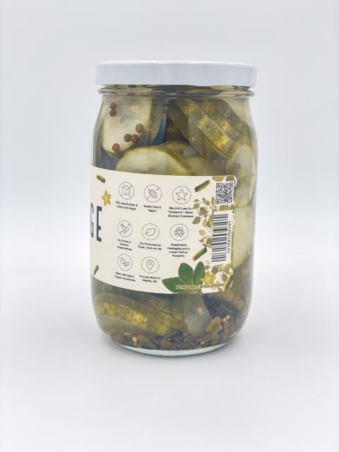 Classic Vintage Pickles - Timeless Flavor in a Glass Jar