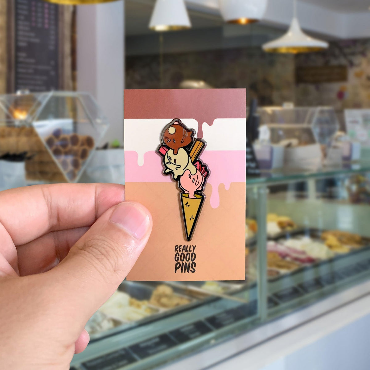 Ice Cream Pin - Shop Avnu