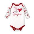 Grandma Baby Bodysuit – Cotton Heart One Piece Mother's Day - Shop Avnu