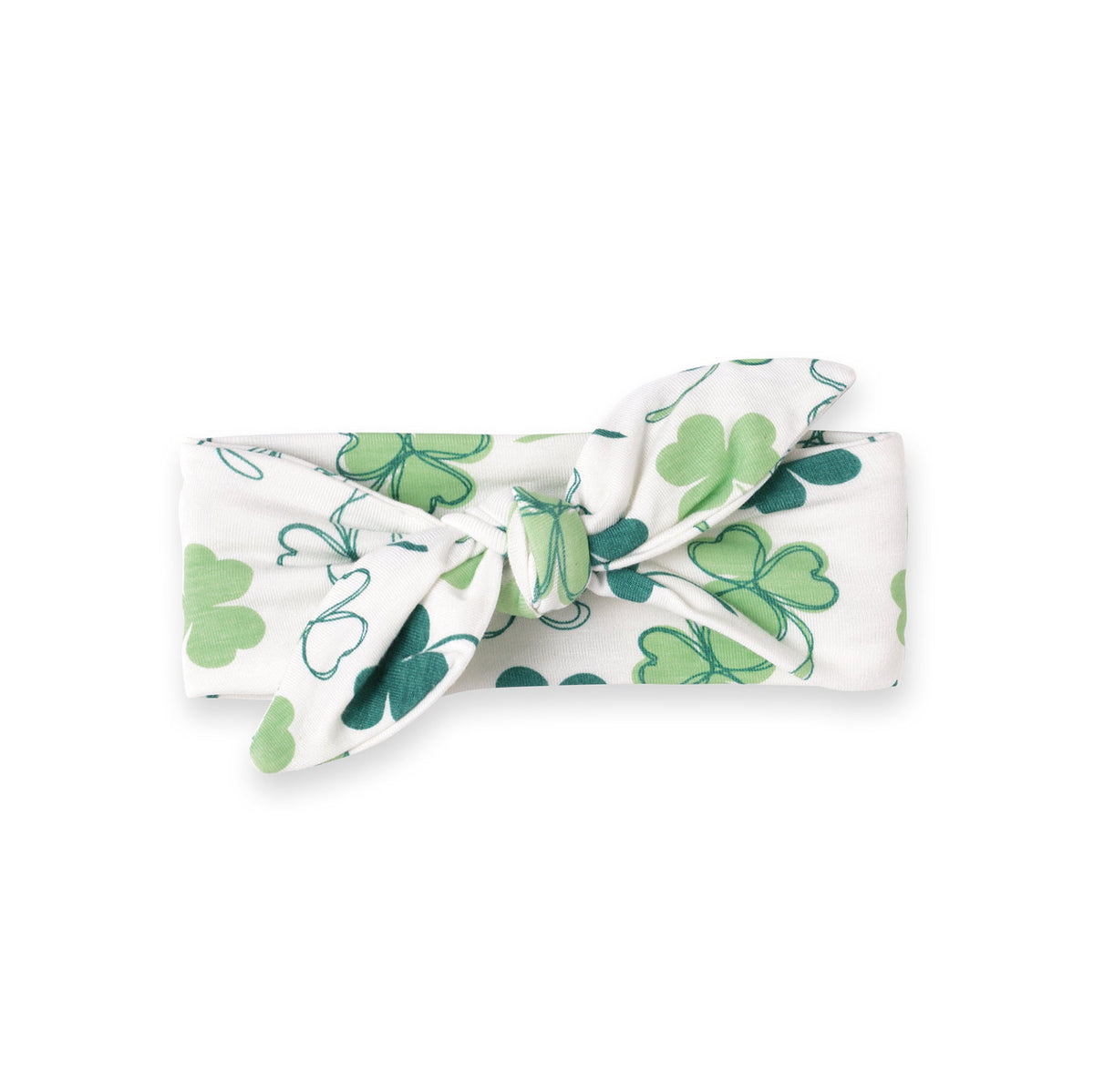 Shamrock Baby Headband – Adjustable Bamboo Irish Bow - Shop Avnu