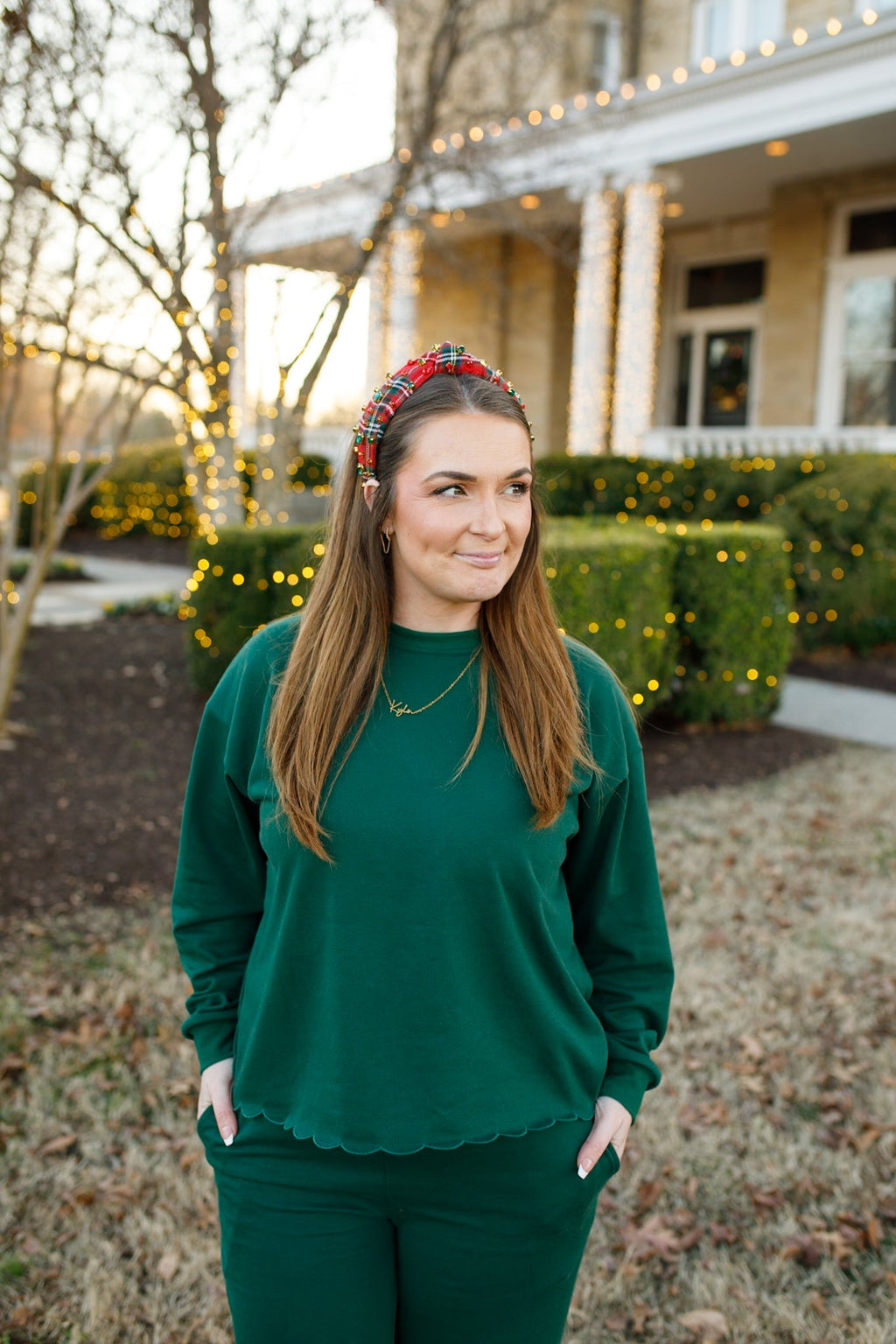 Adult Scalloped Set - Green or Brown - Shop Avnu