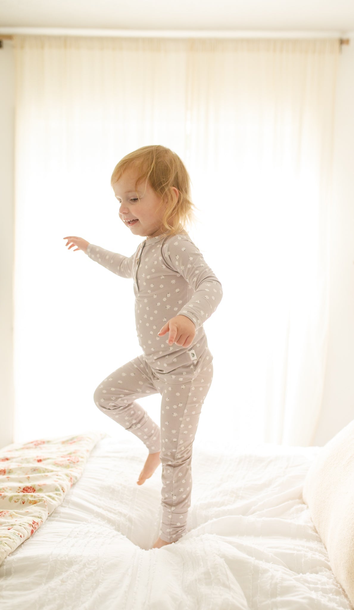 Oopsie Daisy 2pc Henley Bamboo Pajamas - Sizes Newborn & Up! - Shop Avnu