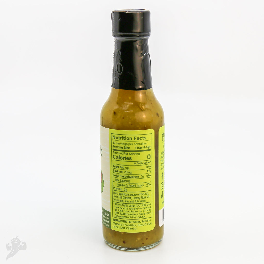 Serrano Kiwi & Tomatillo Hot Sauce
