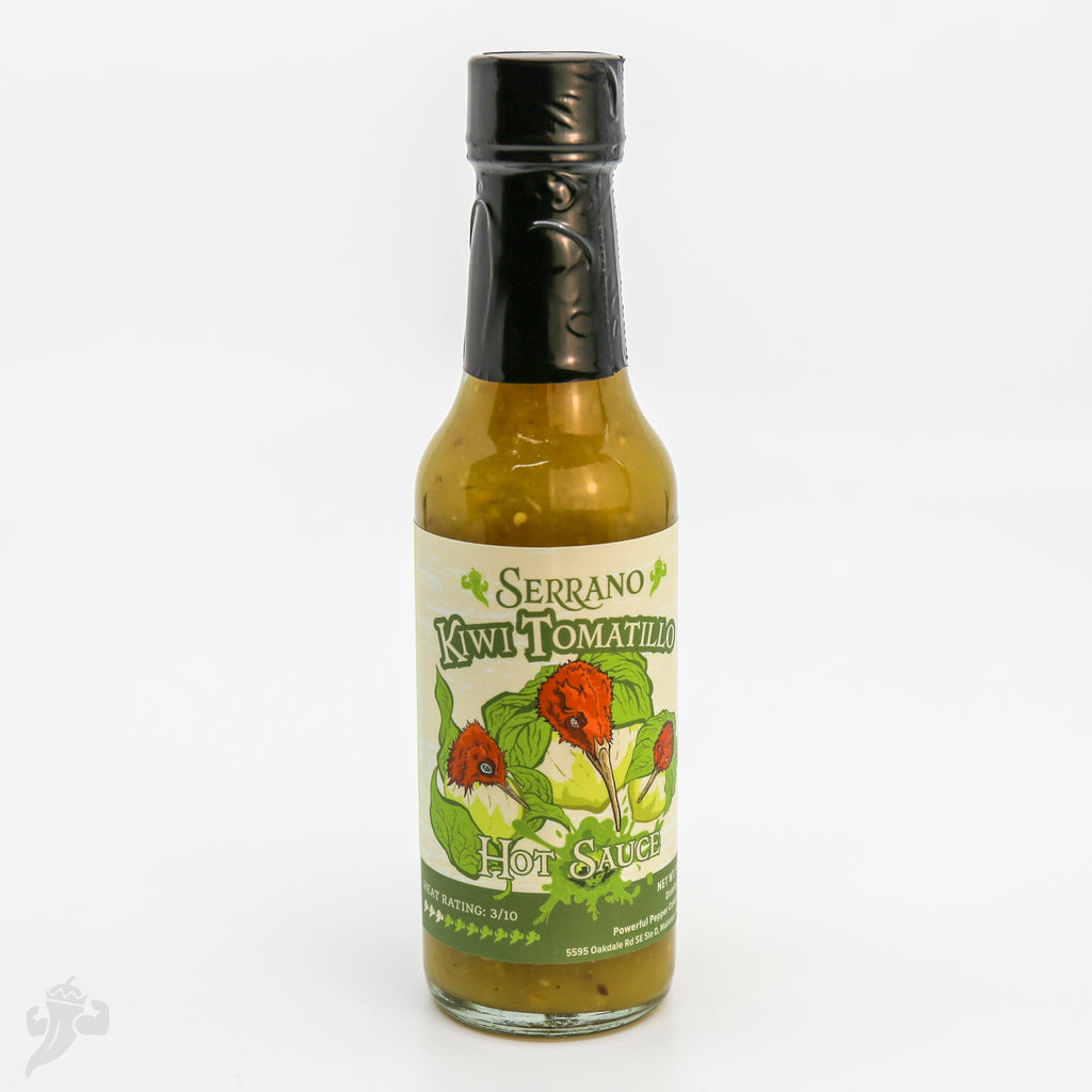 Serrano Kiwi & Tomatillo Hot Sauce
