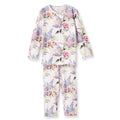 Dream Blossom Bamboo Kids Pajama Set with Floral Print - Shop Avnu