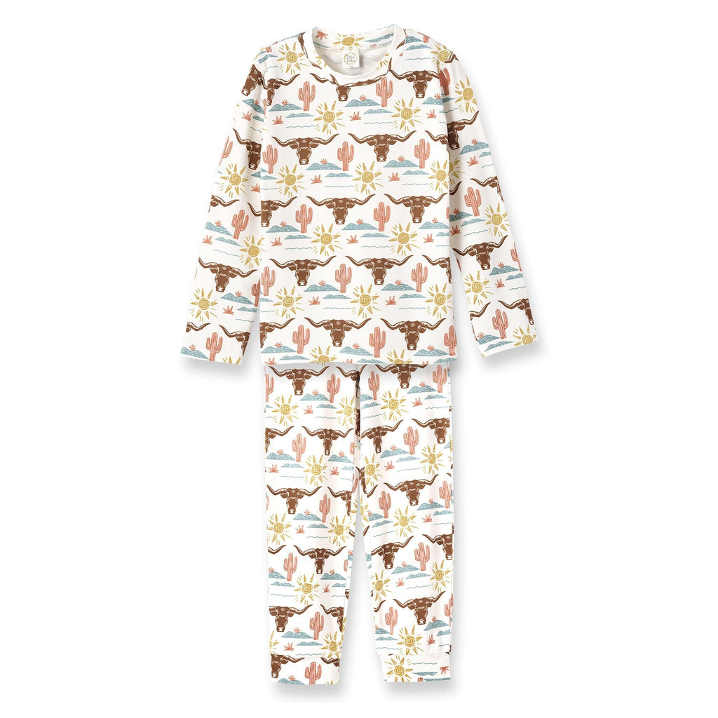 Happy Trails Kids Bamboo Pajama Set - Shop Avnu