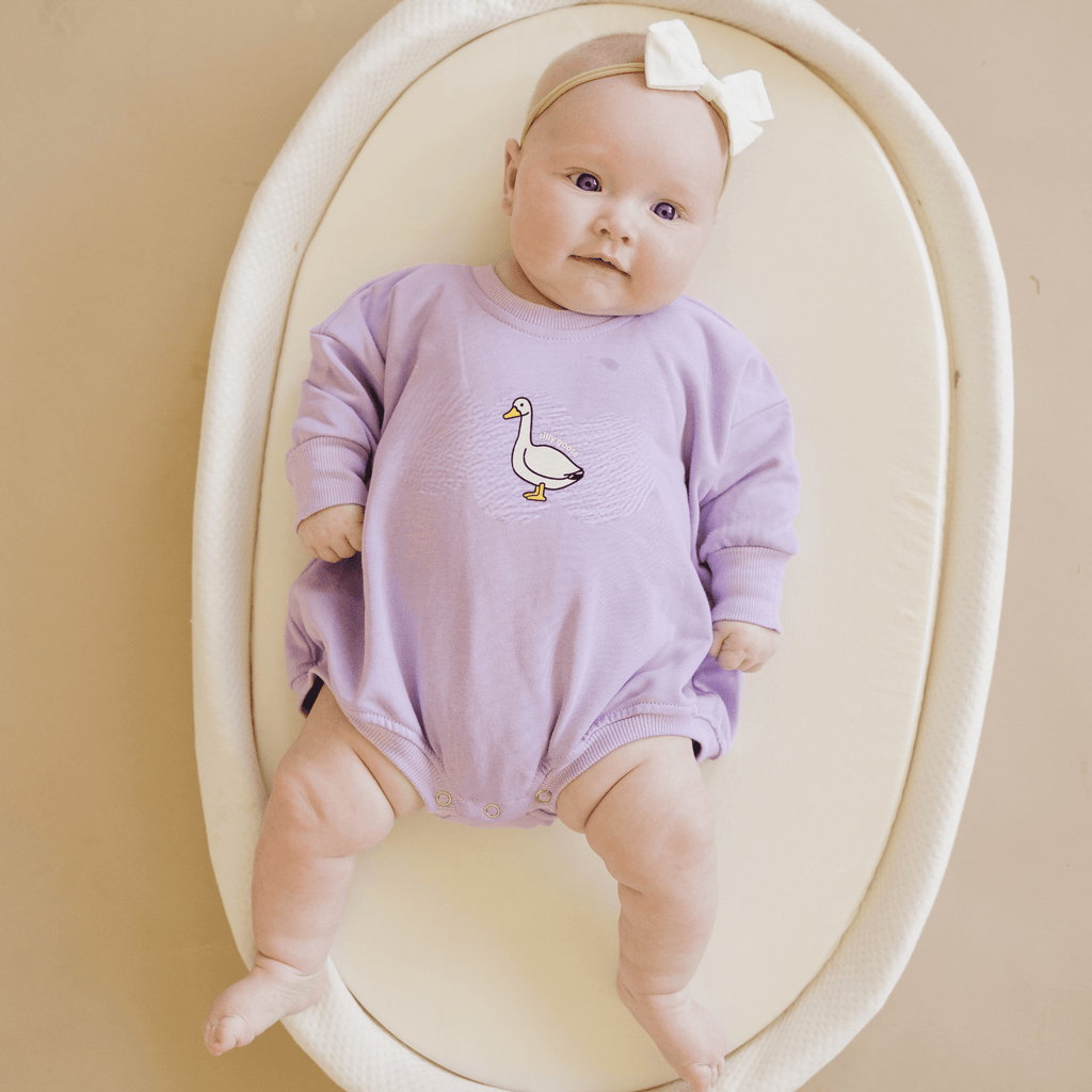 Silly Goose Sweatshirt Romper - more colors - Shop Avnu