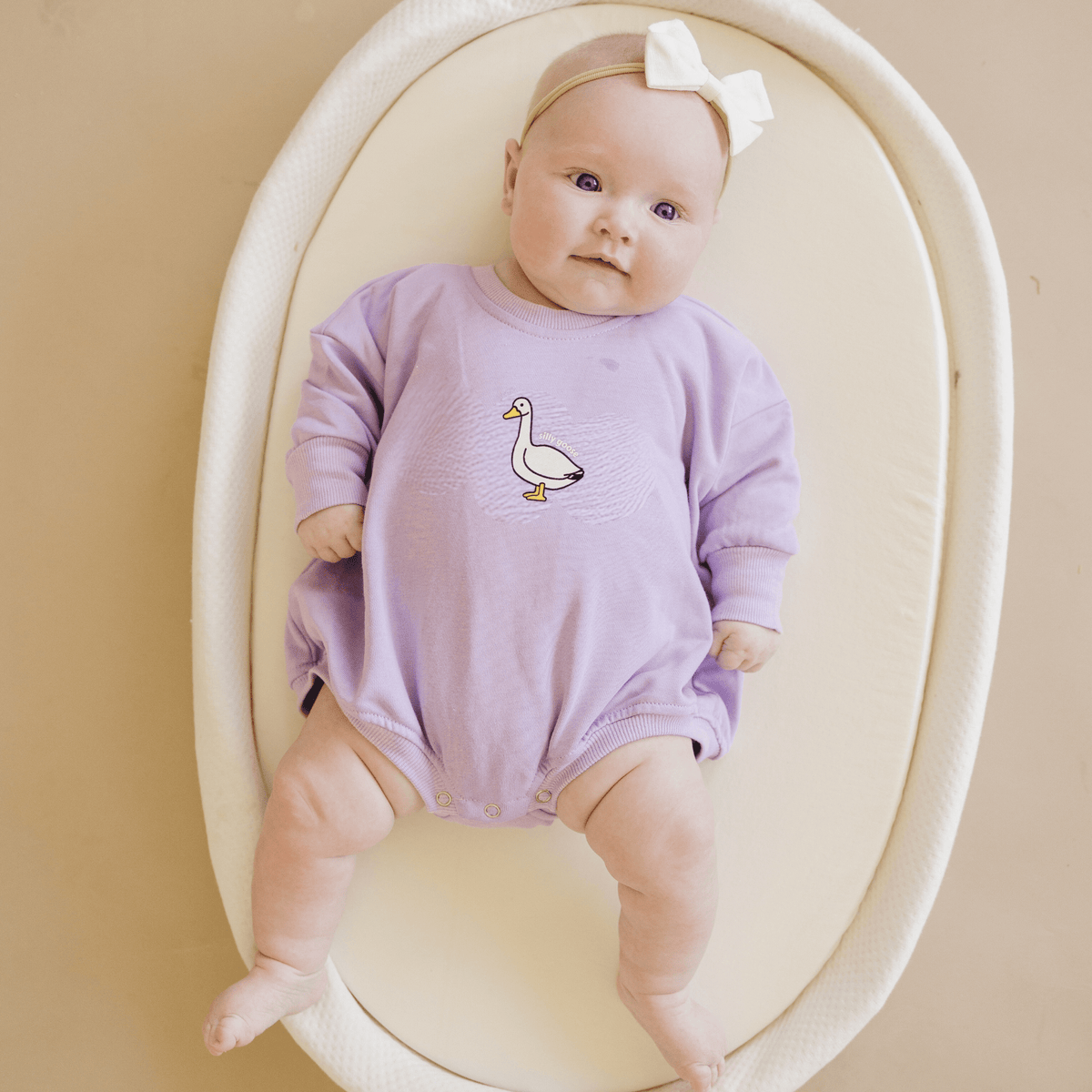 Silly Goose Sweatshirt Romper - more colors - Shop Avnu