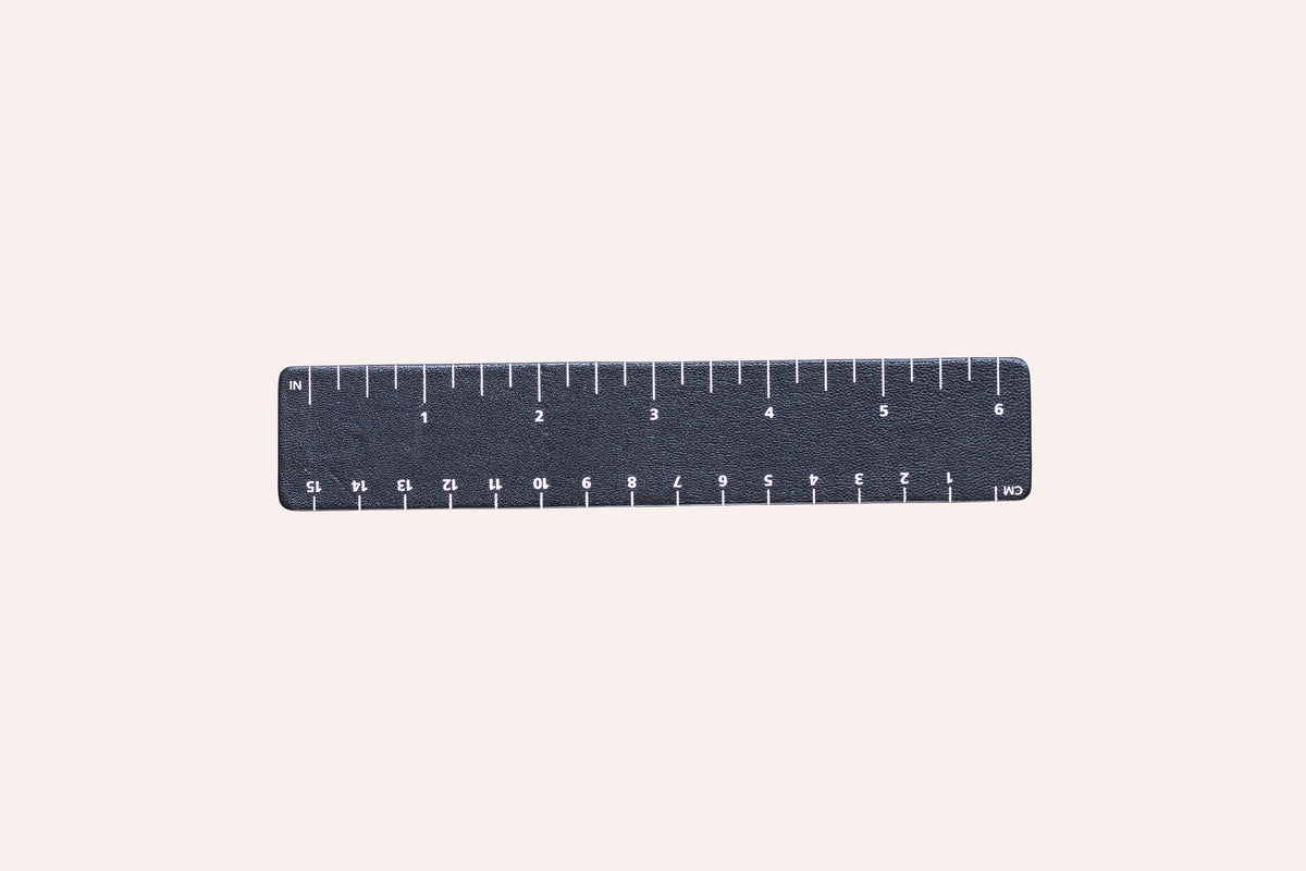 Leather Ruler