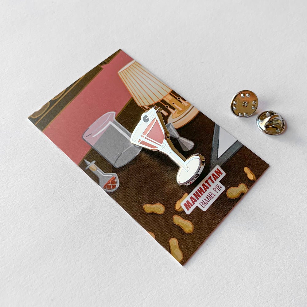 Manhattan Cocktail Pin - Shop Avnu