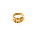 Matata Ribbed Ring for Men and Women