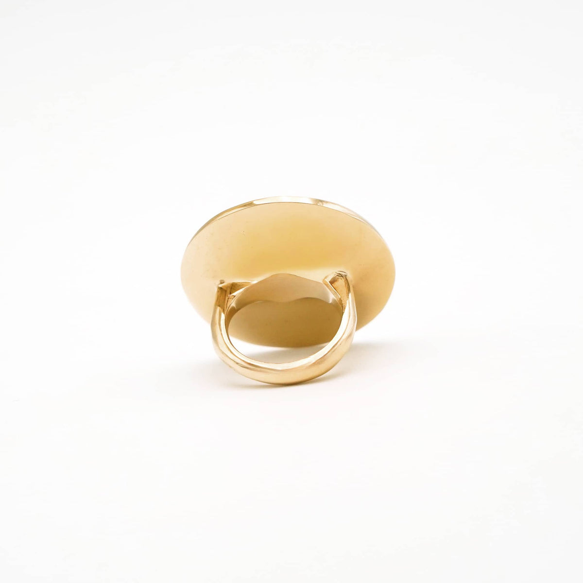 Mwanzo Circular Large Disc Ring for Women
