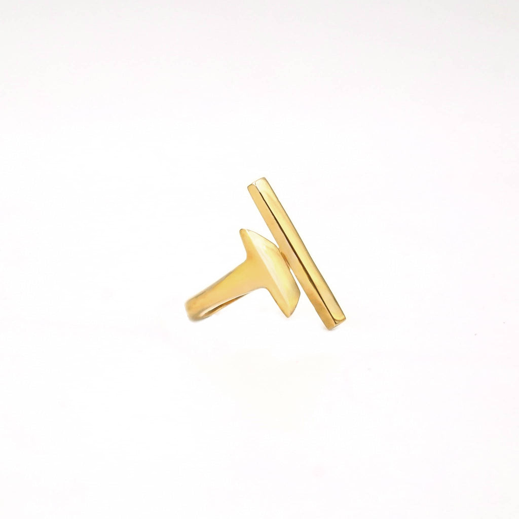 Nadi Brass Adjustable Parallel Bars Ring