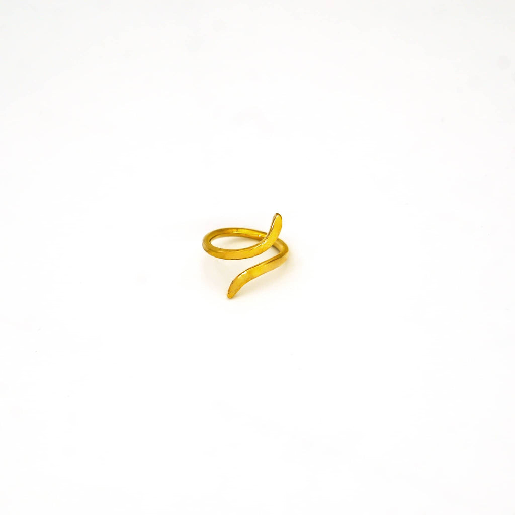 Nema Adjustable Coil Band Ring for Women