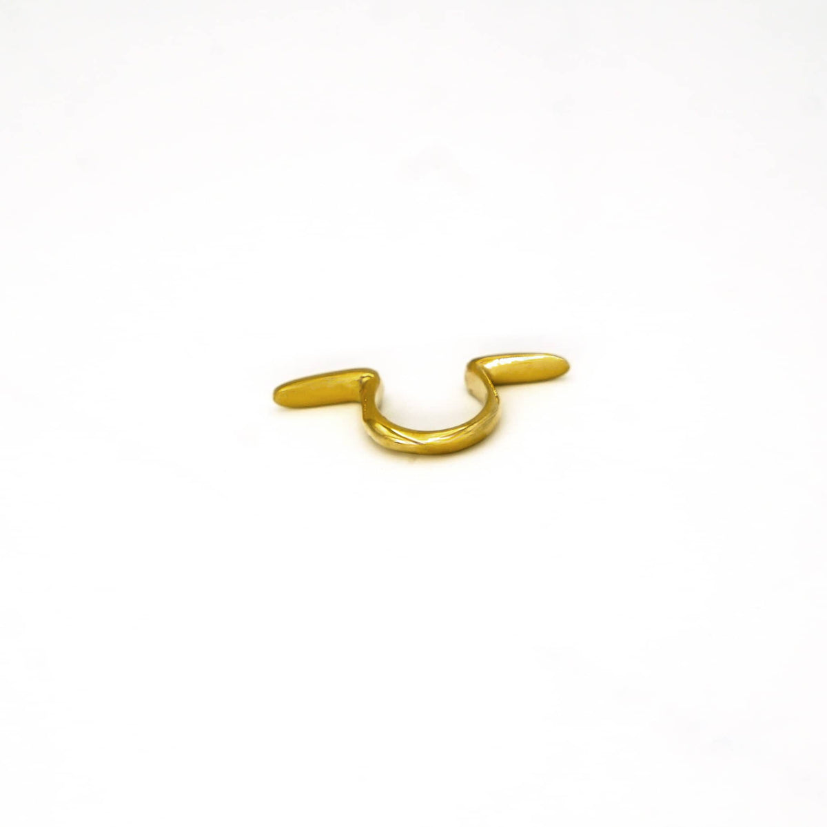 Njia Adjustable U-Shaped Open Cuff Ring for Women