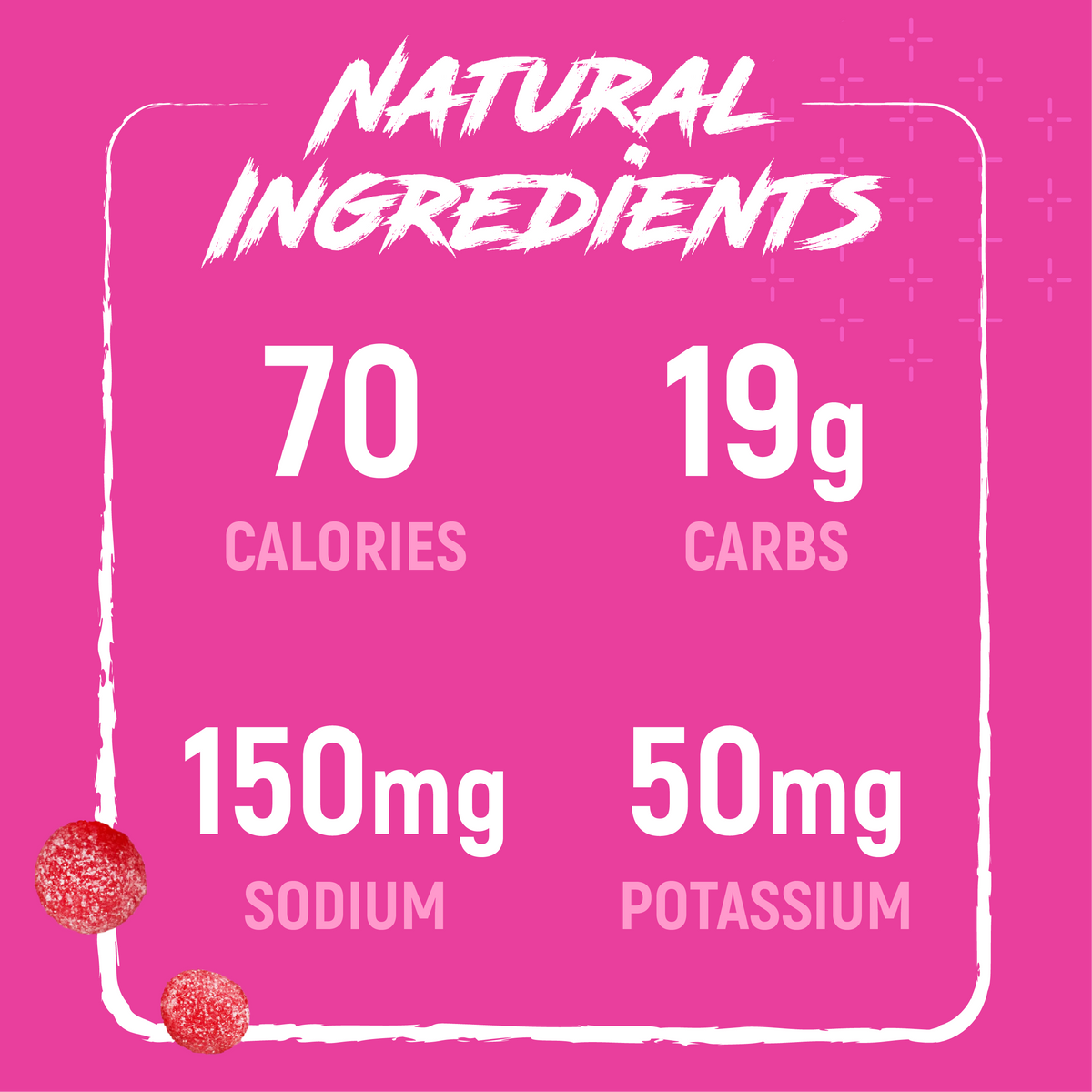 Electric Watermelon Sour Energy Chews