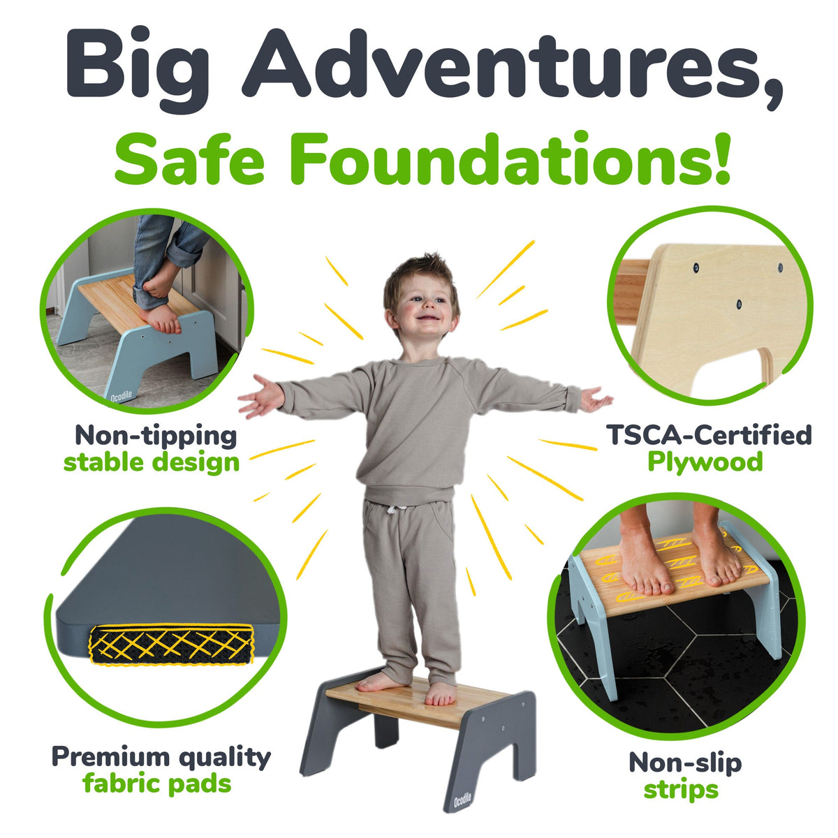 1 - Step Stool For Kids - Shop Avnu