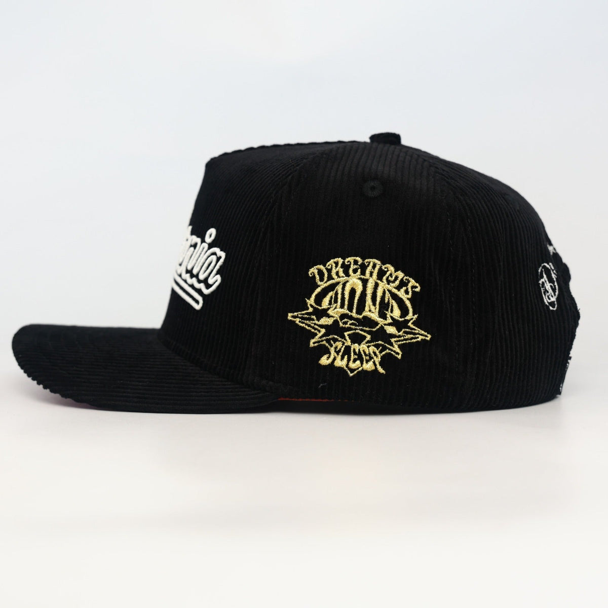OG CA: Dreams on the West Snapback (Black Corduroy) - Shop Avnu
