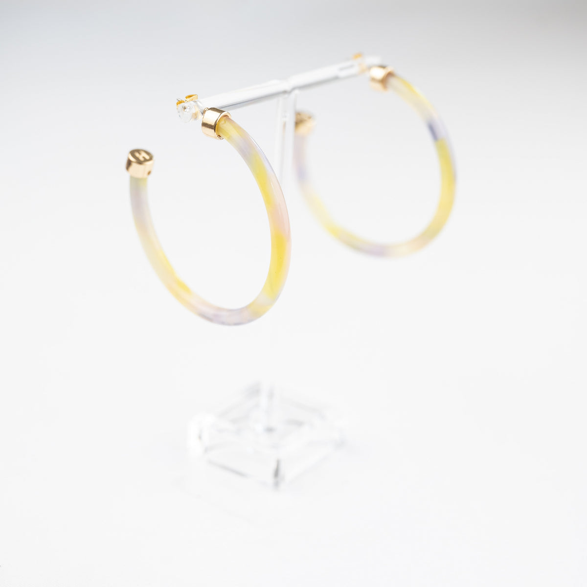 Pastel Hoop Earrings