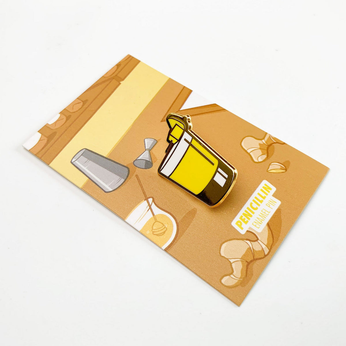Penicillin Cocktail Pin - Shop Avnu