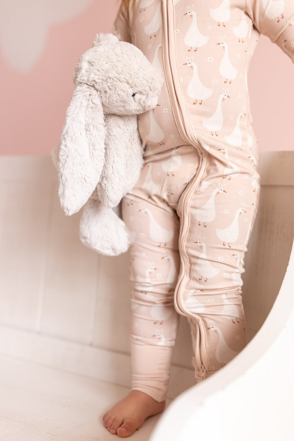 Silly Goose on the Loose Bamboo Zippy Romper - Shop Avnu