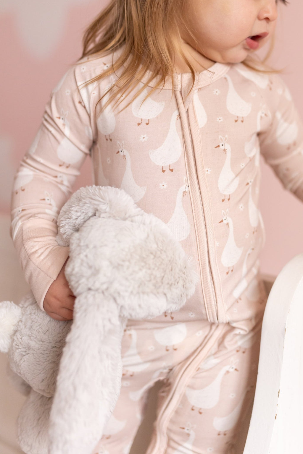 Silly Goose on the Loose Bamboo Zippy Romper - Shop Avnu