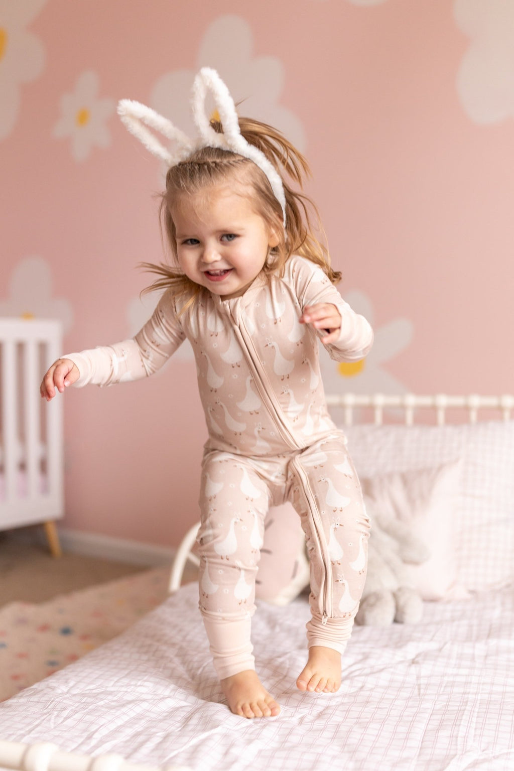 Silly Goose on the Loose Bamboo Zippy Romper - Shop Avnu