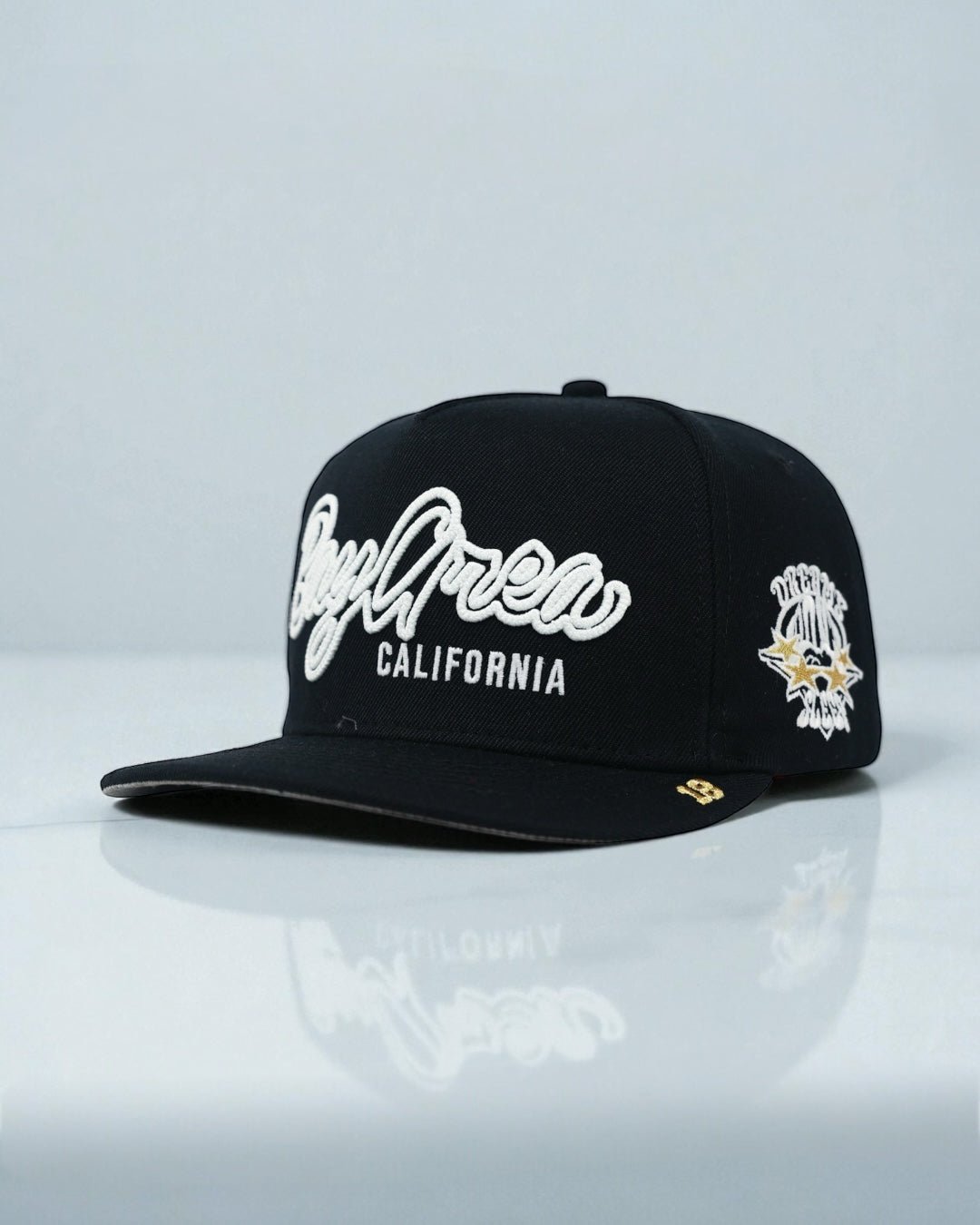 OG BA: From the Bay to the World Snapback (Black Acrylic Wool) - Shop Avnu