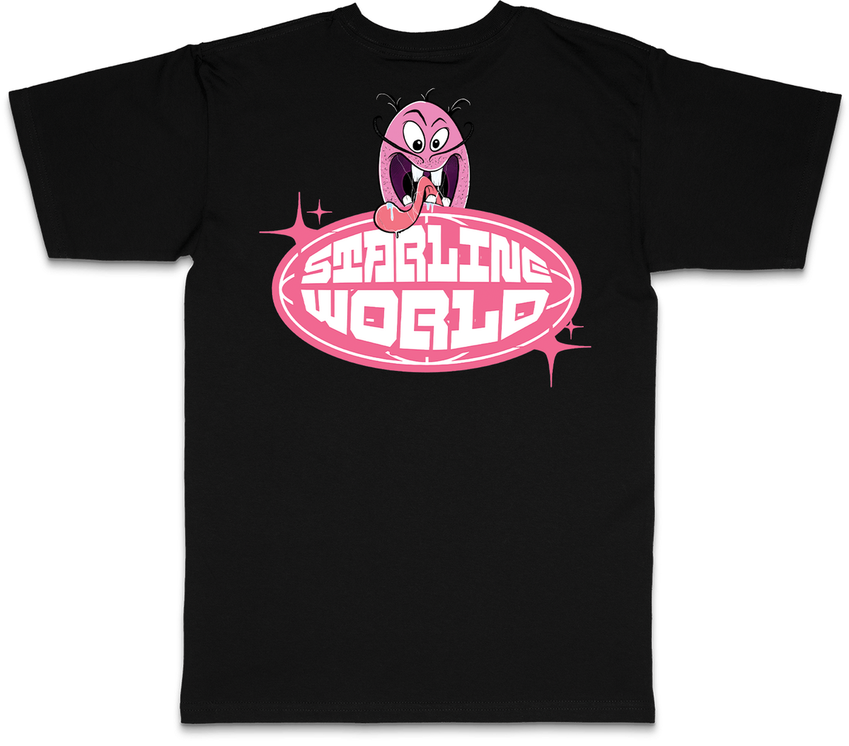 StarlineWorld (Black-PinkDude) Tee