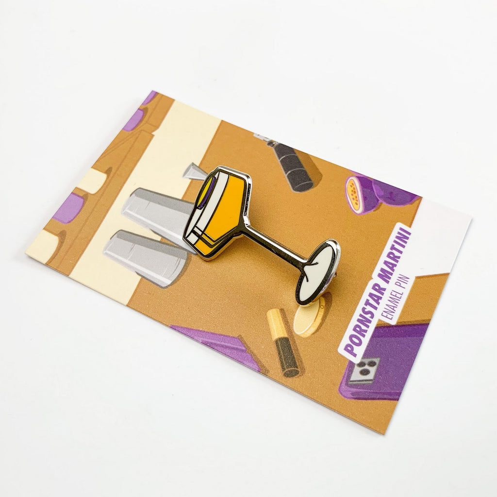 Pornstar Martini Cocktail Pin - Shop Avnu