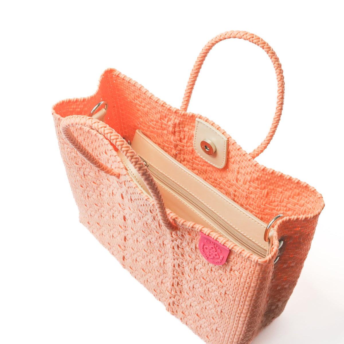 Canarias Medium Woven Resort Crossbody Bag