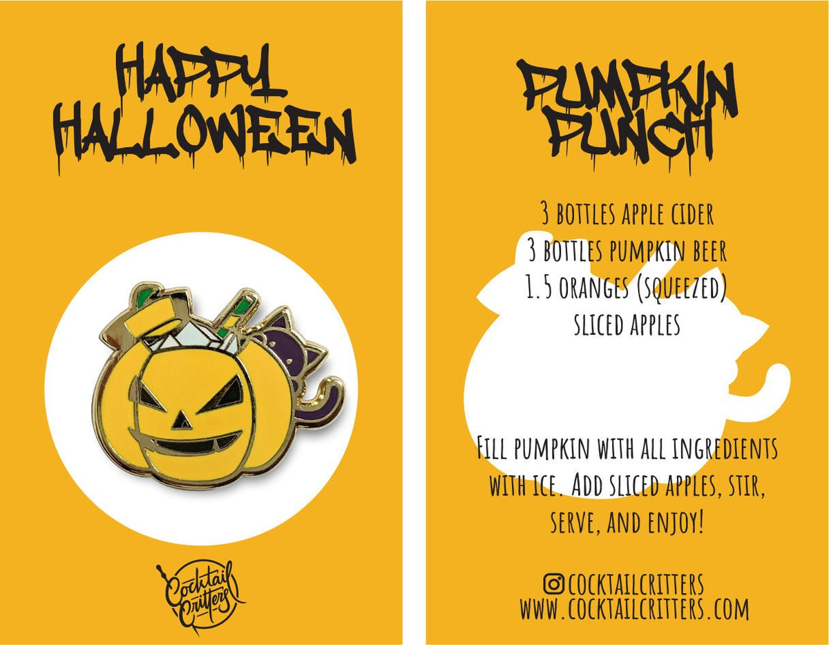 Pumpkin Punch Pin - Shop Avnu