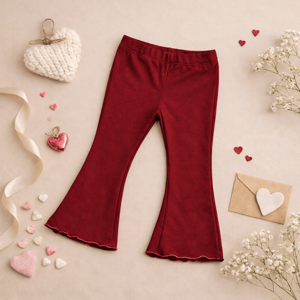 Ribbed Bamboo Flared Leggings - more colors - Shop Avnu