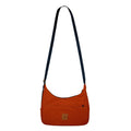 Crossbody Crescent Bag - Canvas Shoulder Bag for Women