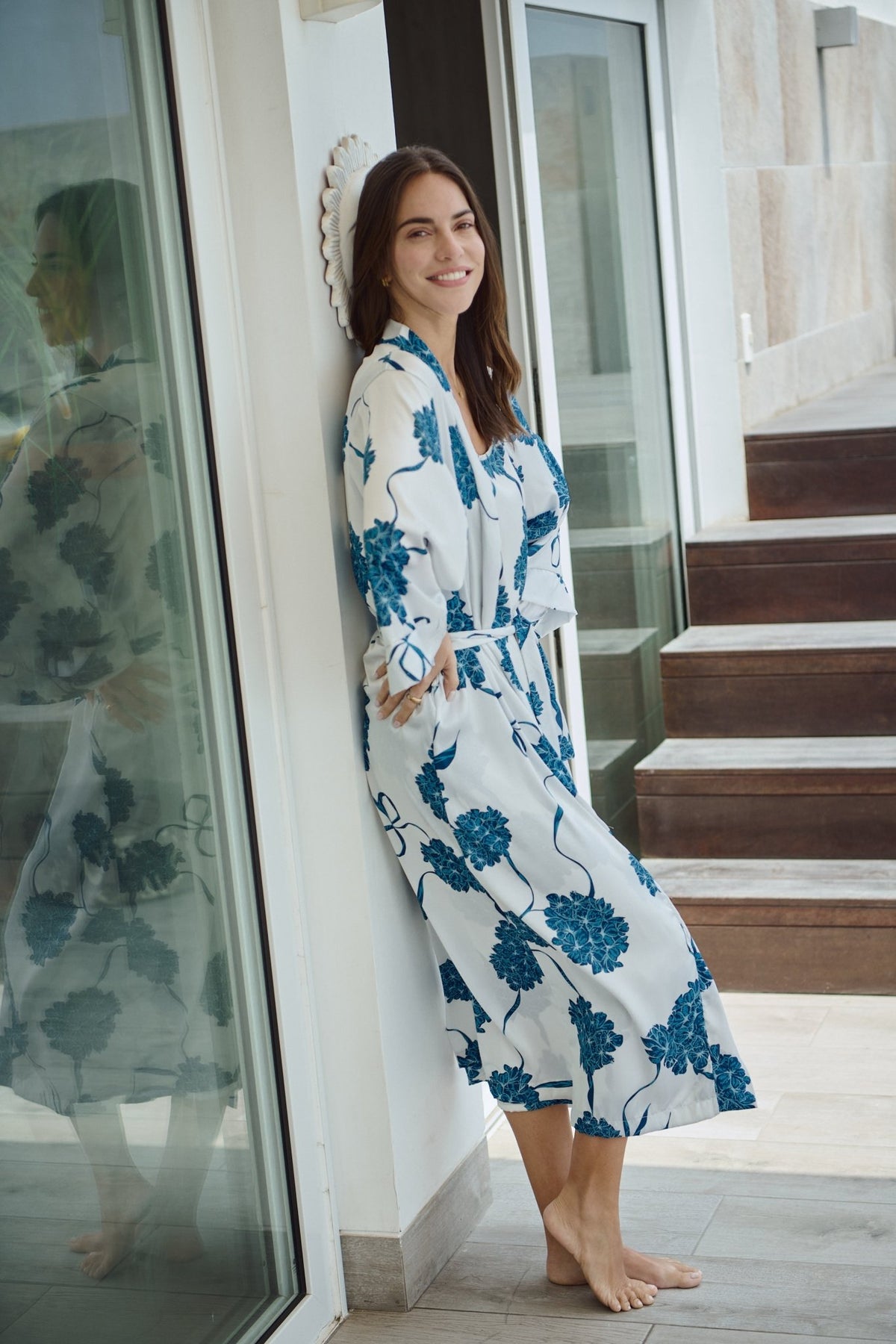 Washable Silk Kimono - Blossom - Shop Avnu