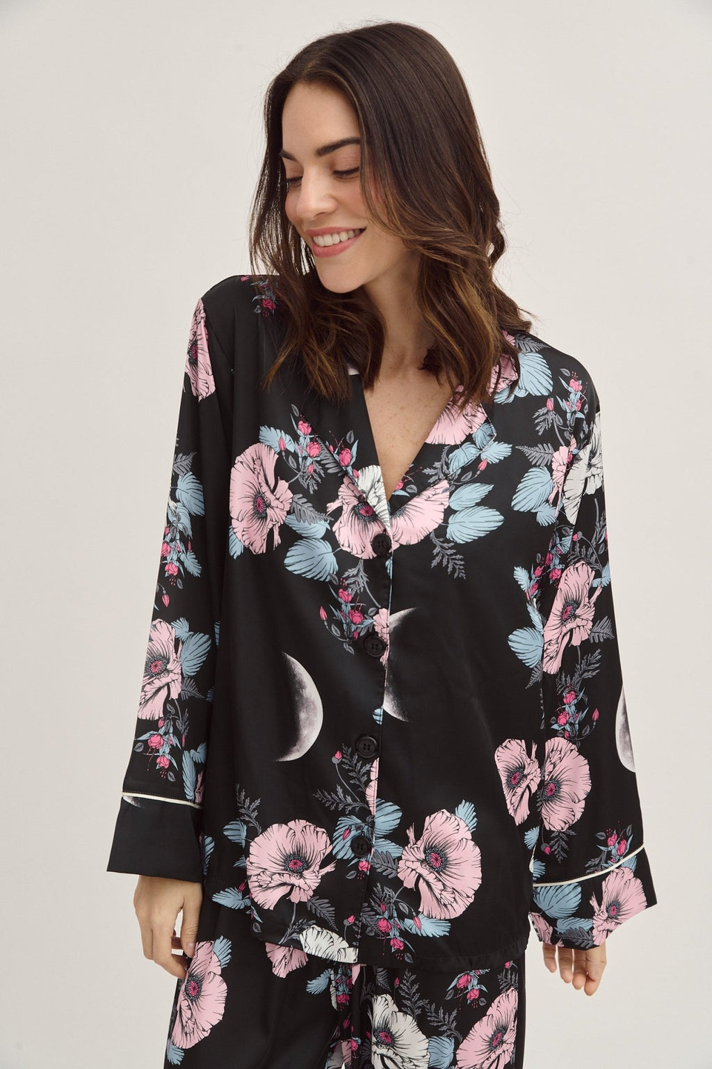 Washable Silk Pajama Set - Grace Kelly - Shop Avnu