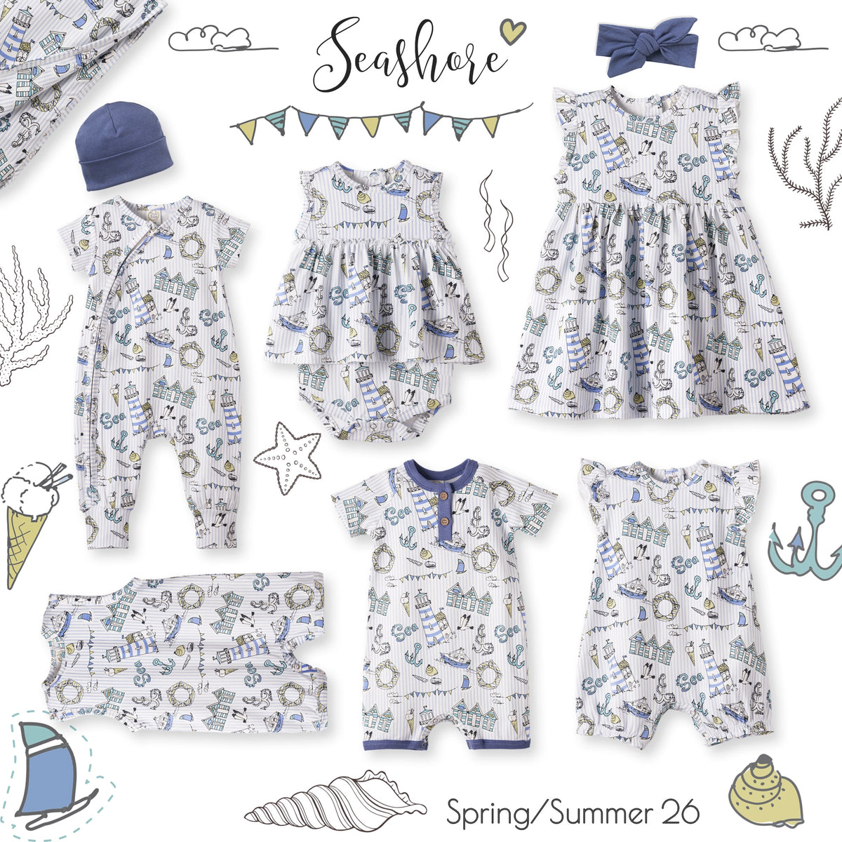 Seashore Dress – Soft Bamboo Summer Dress - Shop Avnu