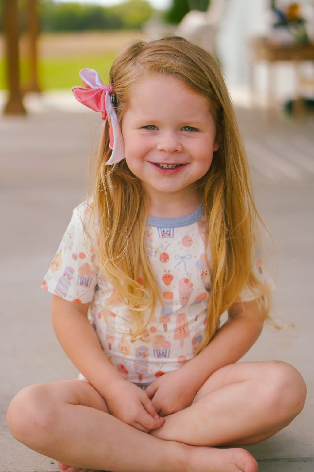 Sweet Summertime 2pc Bamboo Pajamas - Shop Avnu