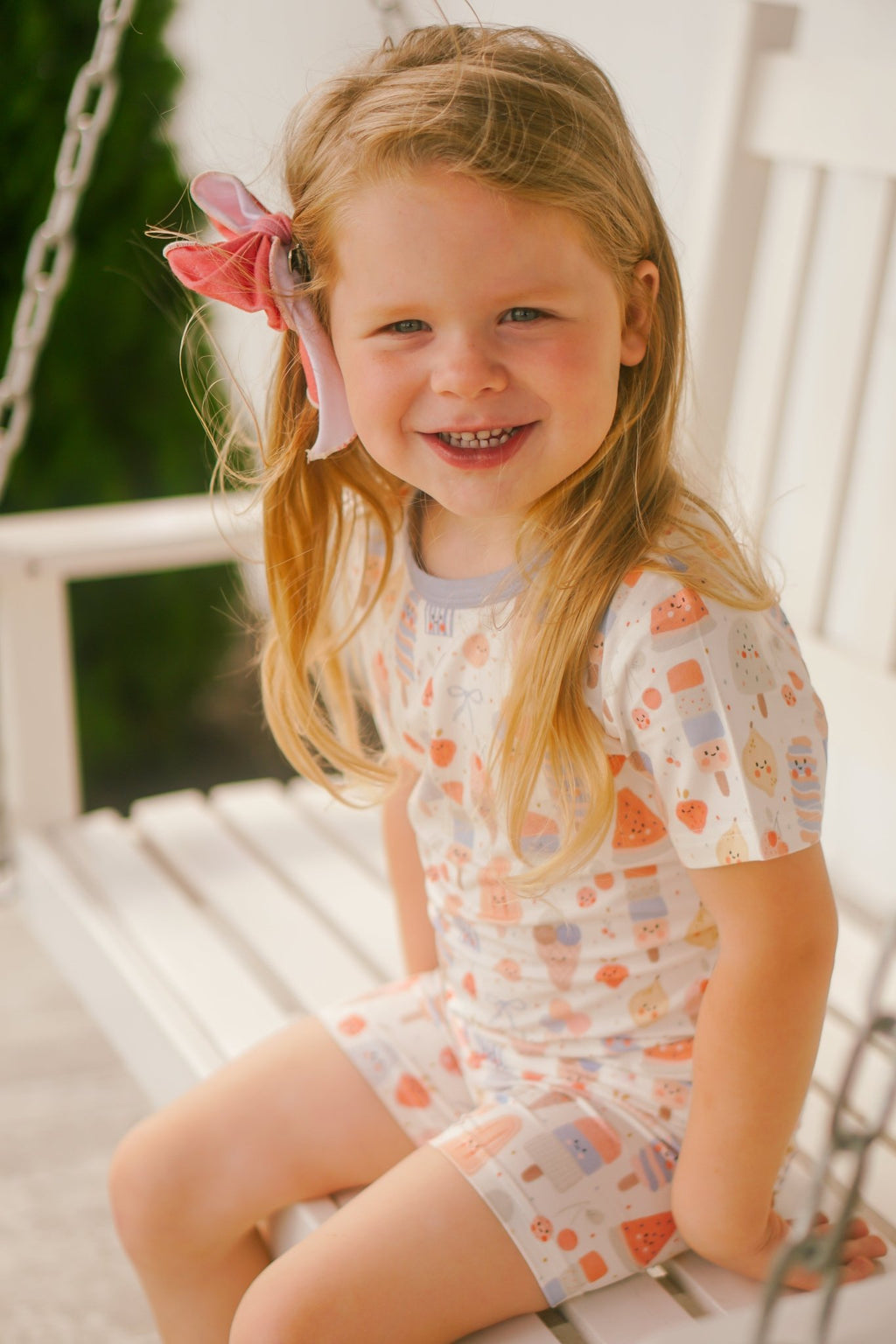 Sweet Summertime 2pc Bamboo Pajamas - Shop Avnu