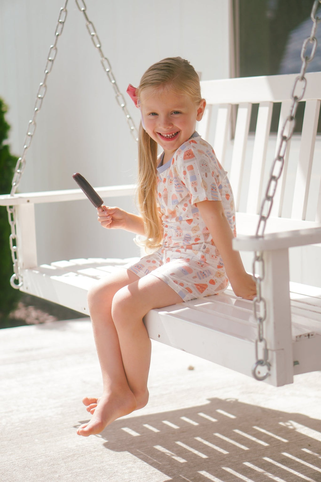 Sweet Summertime 2pc Bamboo Pajamas - Shop Avnu