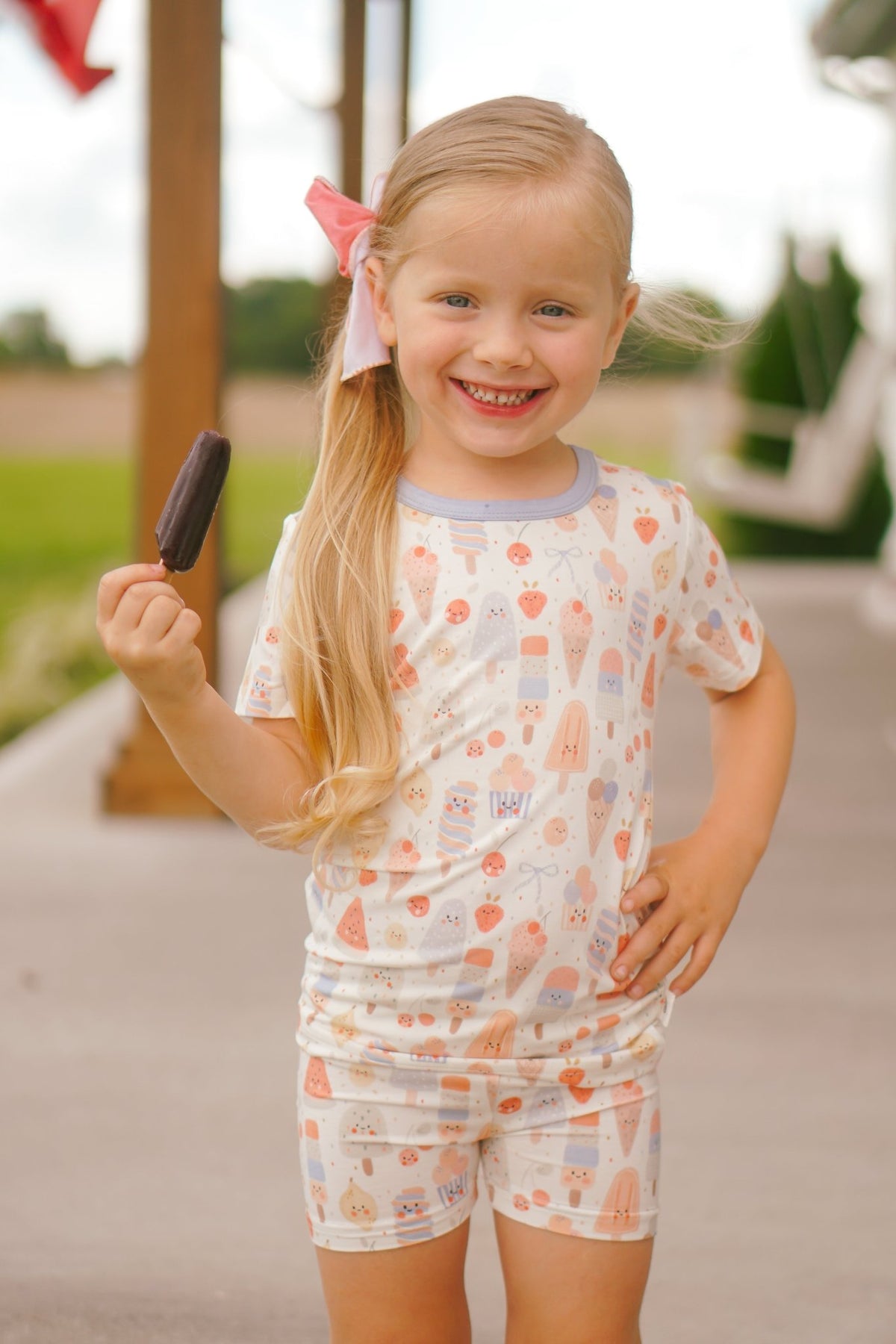 Sweet Summertime 2pc Bamboo Pajamas - Shop Avnu