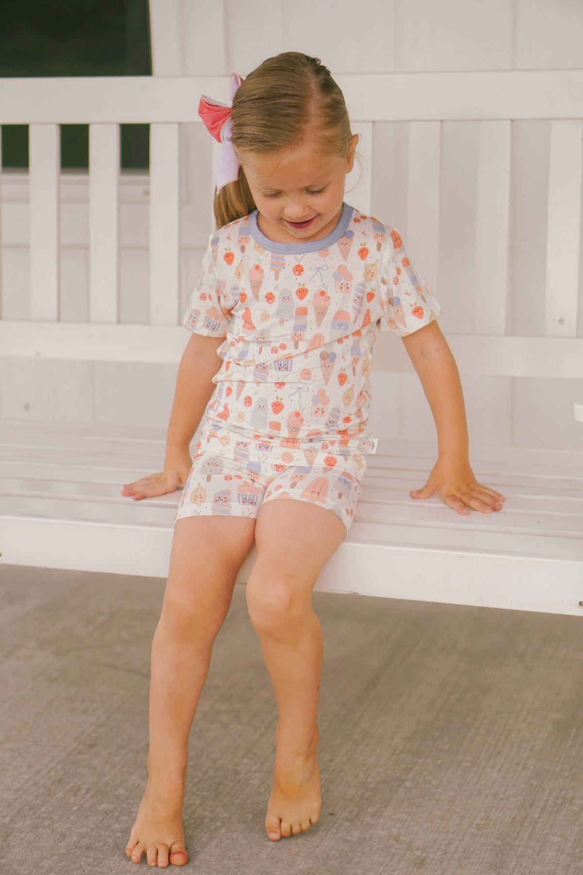 Sweet Summertime 2pc Bamboo Pajamas - Shop Avnu