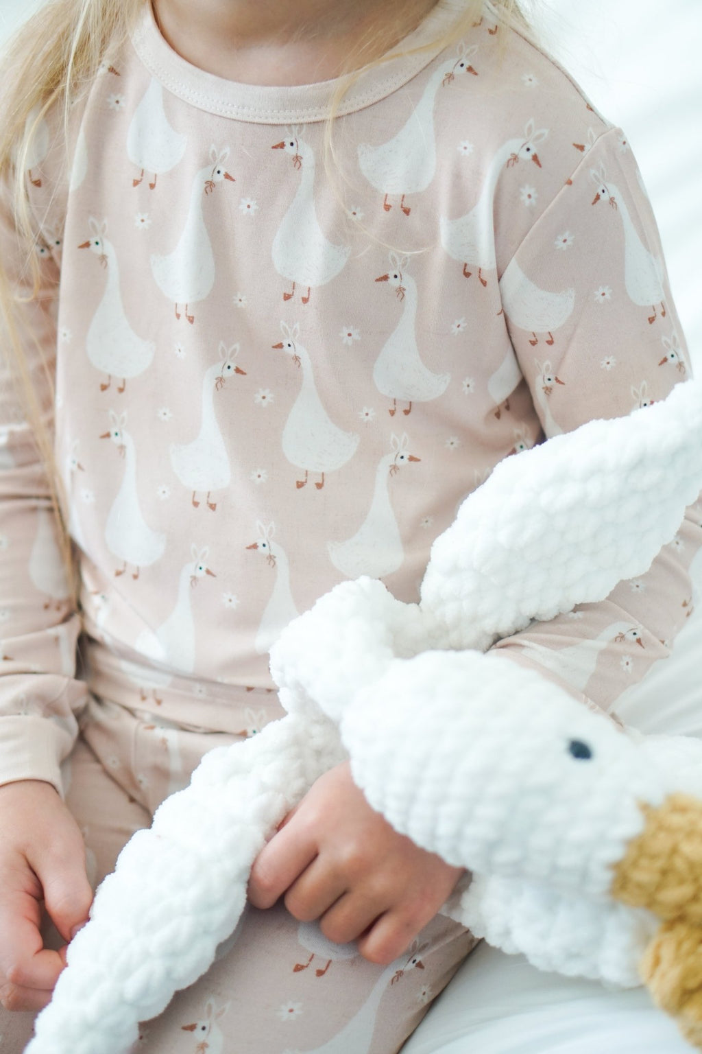 Silly Goose on the Loose 2pc Bamboo Pajamas - Shop Avnu