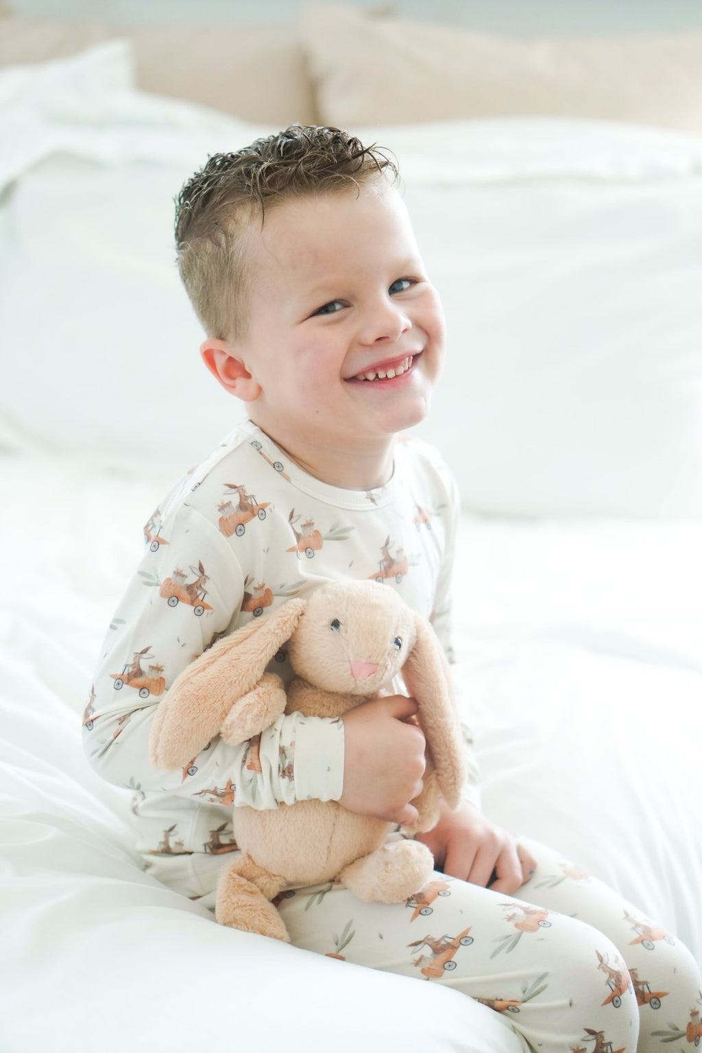 Cottontail Cruisers 2pc Modal Pajamas - Shop Avnu