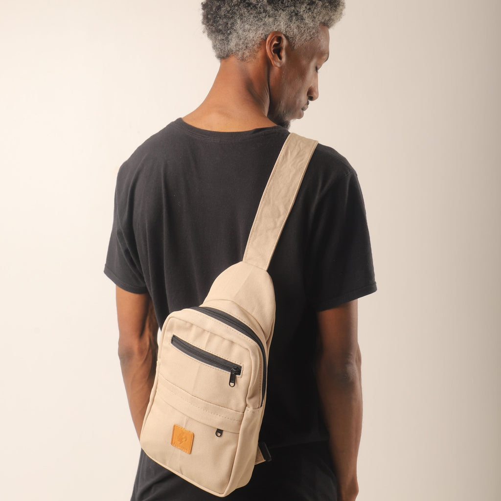 Large Canvas Crossbody Sling Bags |  Umoja