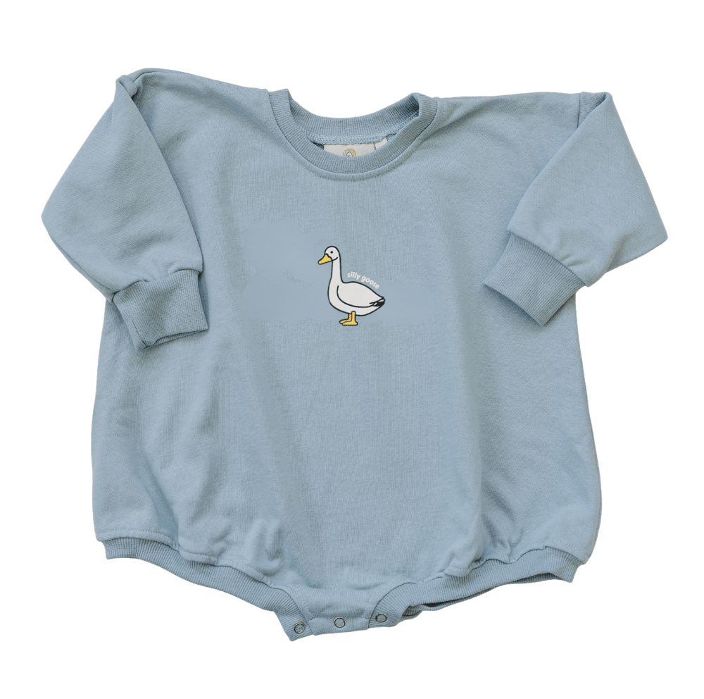 Silly Goose Sweatshirt Romper - more colors - Shop Avnu